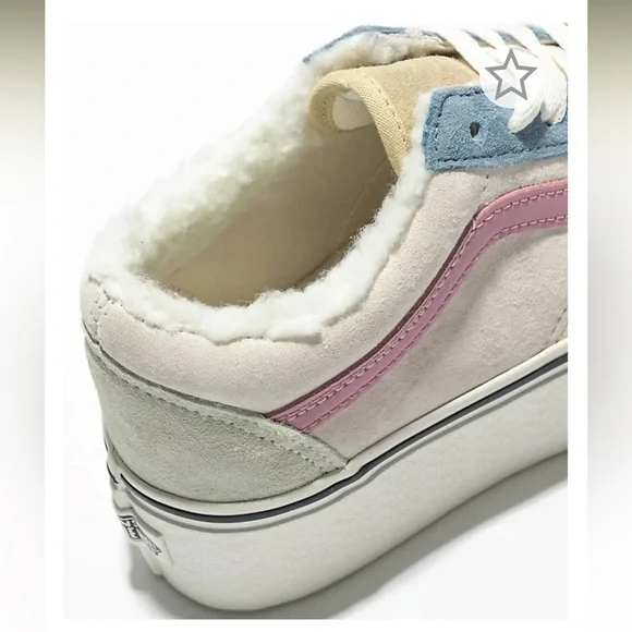 Stacked sherpa Vans - Picture 2 of 4